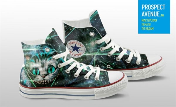 Кеды Converse «Чеширский кот»