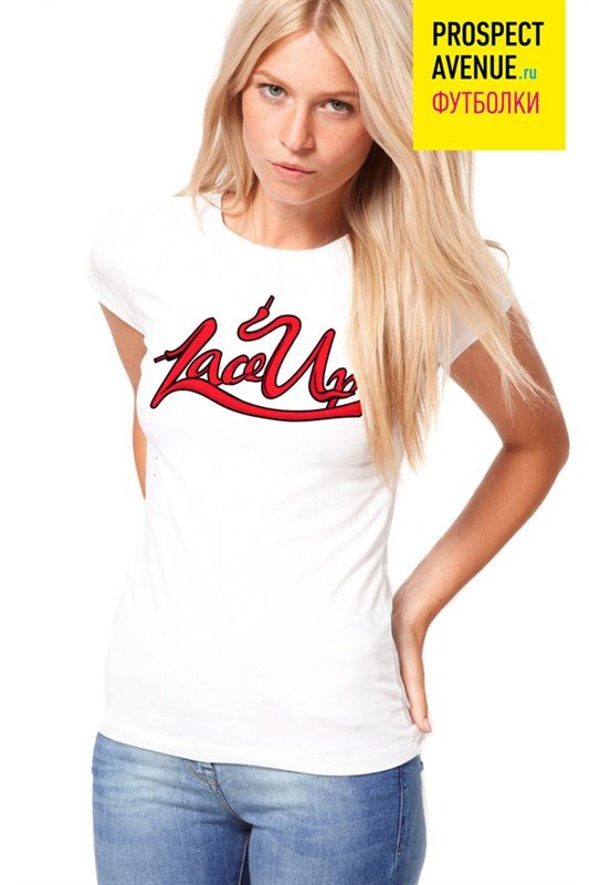Женская футболка «Lace Up»