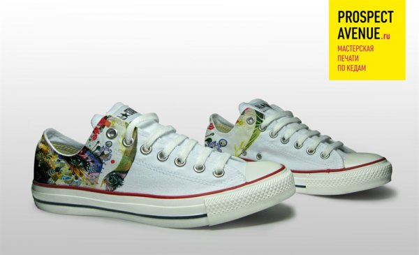Кеды Converse «Девушка Гауди»