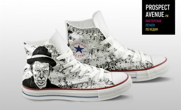 Кеды Converse «Том Уэйтс»