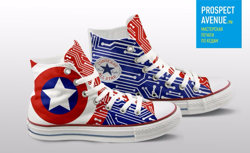 Кеды Converse «Щит» 