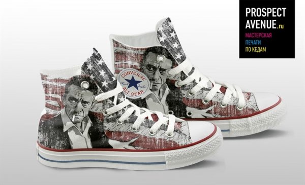 Кеды Converse «Johnny Cash»