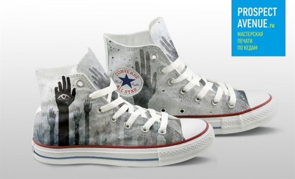 Кеды Converse «Руки»