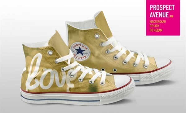 Кеды Converse «Love»