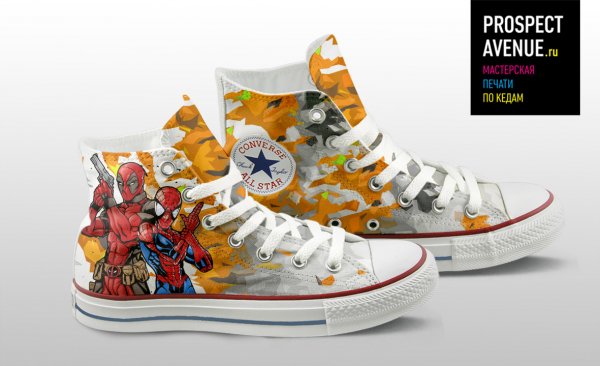 Кеды Converse «SpideyPool»