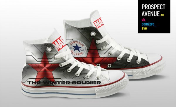 Кеды Converse «Winter Soldier»