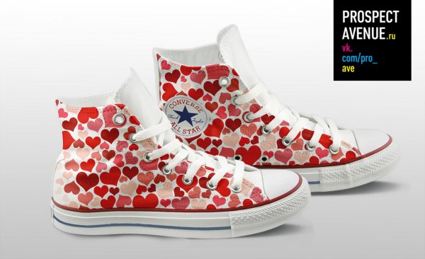 Кеды Converse «Hearts»