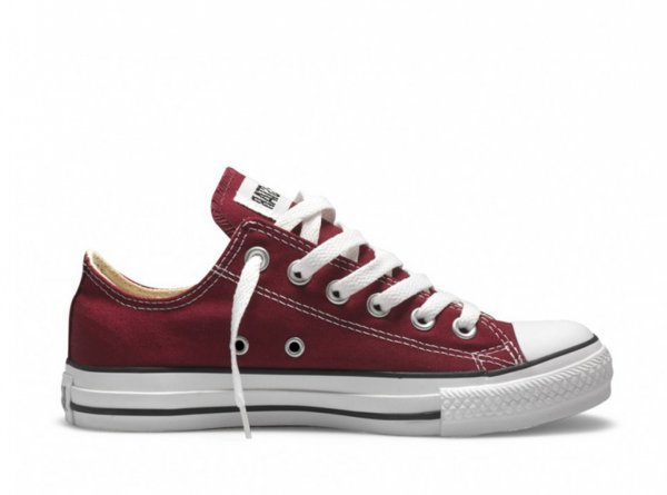 Низкие кеды Converse All Star Chuck Taylor «Dark Red - Бордовый» M9691