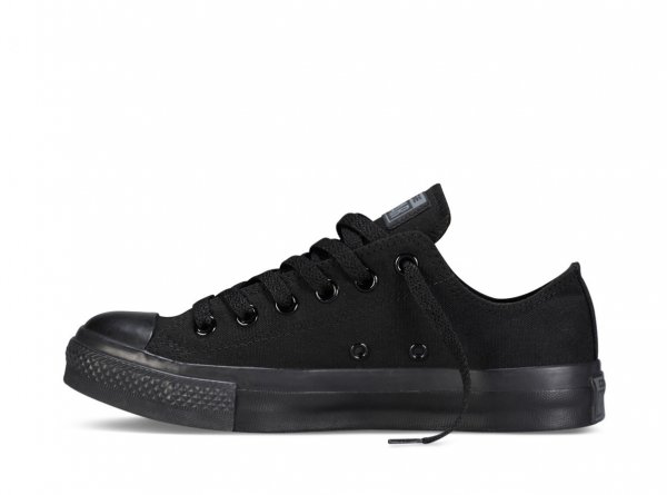Низкие кеды Converse «Black+black - Супер черный»