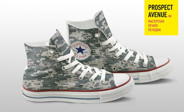 Кеды Converse «Городской камуфляж»