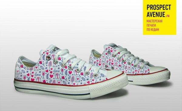 Низкие кеды Converse «Знаки внимания»