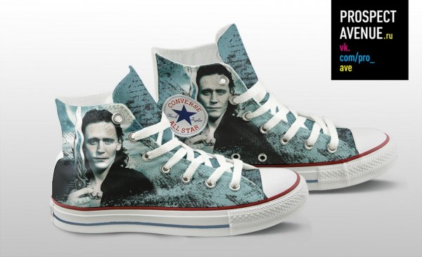 Кеды Converse «Локи с кинжалом»