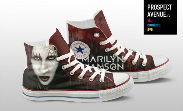Кеды Converse «Marilyn Manson The Pale Emperor»