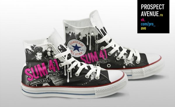Кеды Converse «Sum 41 Underclass hero»
