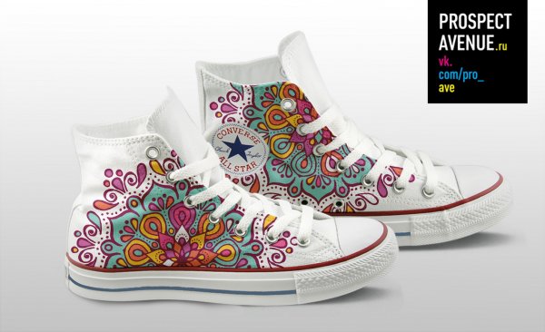 Кеды Converse «Восточный узор»