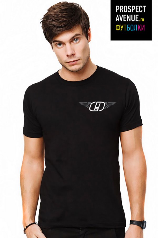 Mужская футболка «Oomph little winged logo»