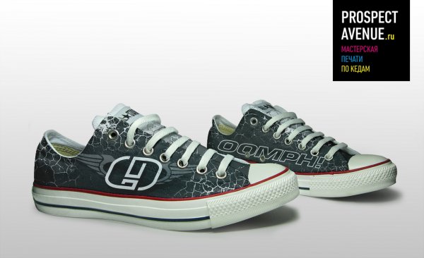 Низкие кеды Converse «Oomph лого»