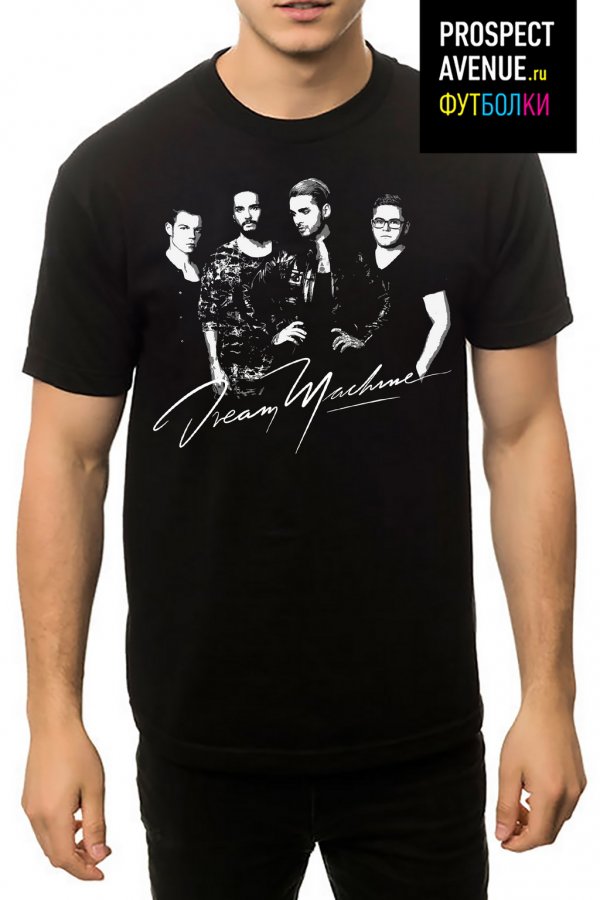 Mужская футболка «Tokio Hotel участники группы»