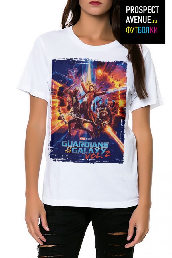 Женская футболка  «Guardians of the Galaxy vol.2»