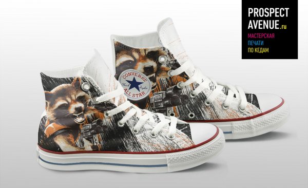 Кеды Converse «Rocket Raccoon»