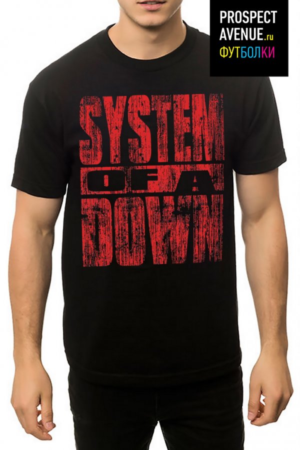 Мужская футболка «System of»