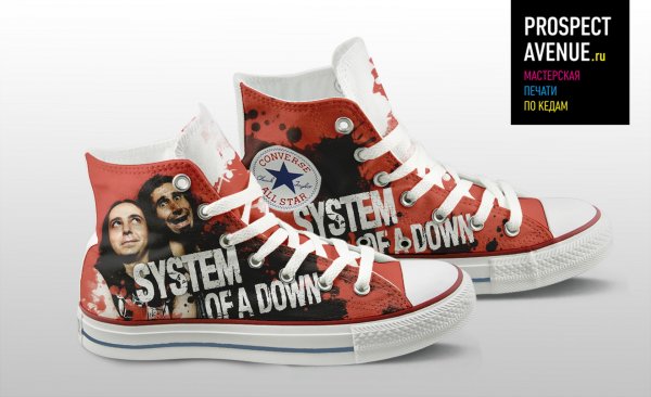 Кеды Converse «SOAD»