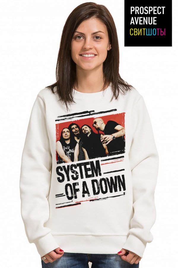 Женский свитшот «SystemOfADown»
