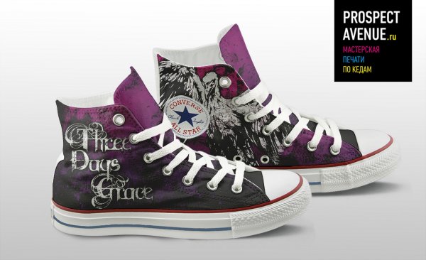 Кеды Converse «Life starts now»