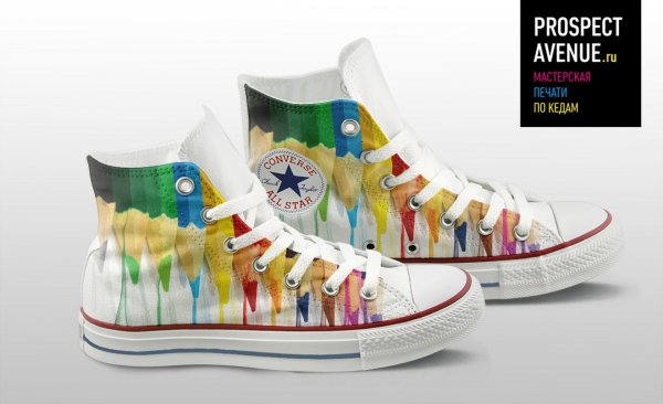 Кеды Converse «Цветные карандаши»
