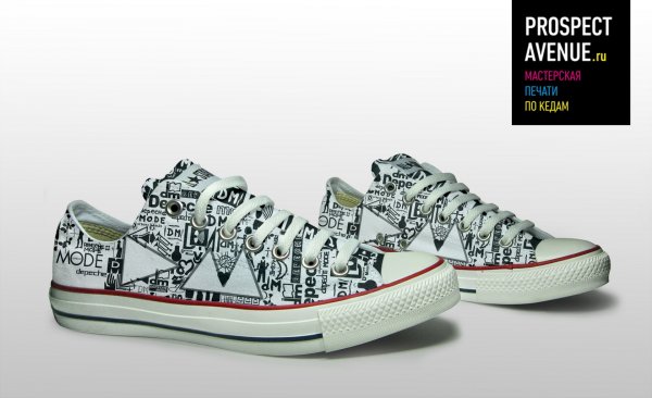 Низкие кеды Converse «Depeche Mode»