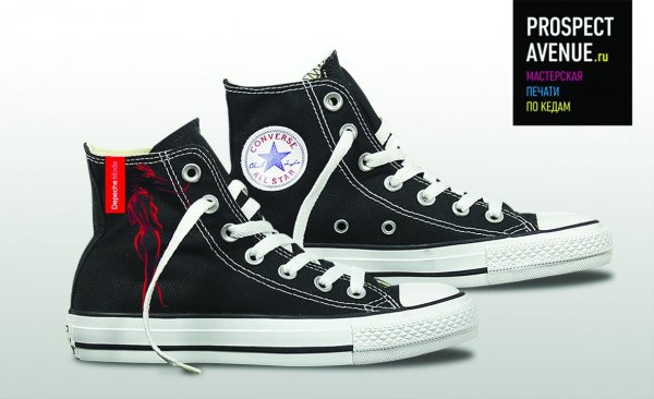 Черные кеды Converse «Violator» 