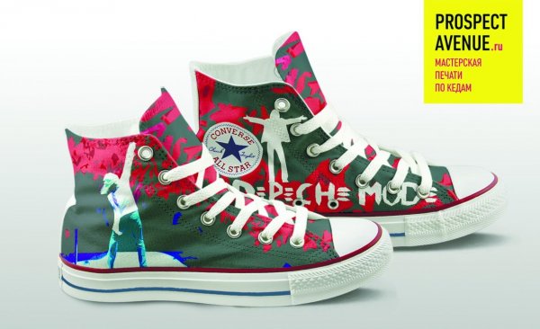Кеды Converse «Depeche Mode stage»
