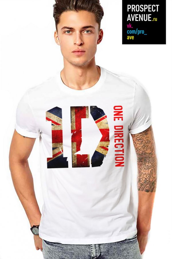 Мужская футболка «1D»
