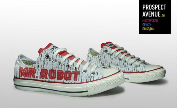 Низкие кеды Converse  «MrRobot»