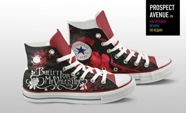 Кеды Converse «Bullet trace»