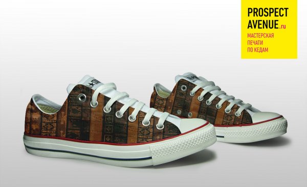 Низкие кеды Converse «Книги»