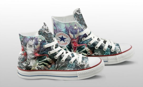 Кеды Converse «Питер Паркер Веном»
