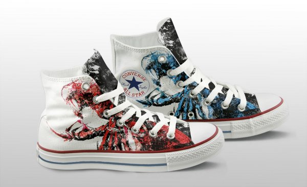 Кеды Converse «Карнаж и Веном»