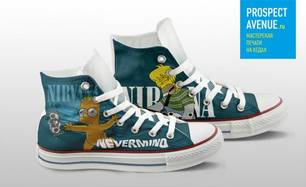 Кеды PROSPECT AVENUE «Nevermind Bart»
