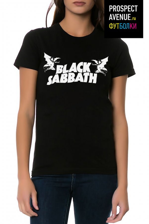 Женская футболка «Black Sabbath»