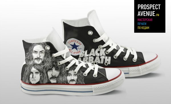 Кеды PROSPECT AVENUE «Группа Black Sabbath»