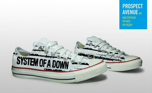 Низкие кеды PROSPECT AVENUE «System Of A Down»