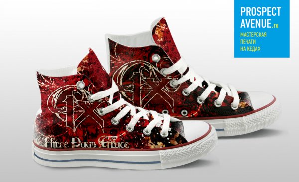 Кеды PROSPECT AVENUE «Three Days Grace 1X»